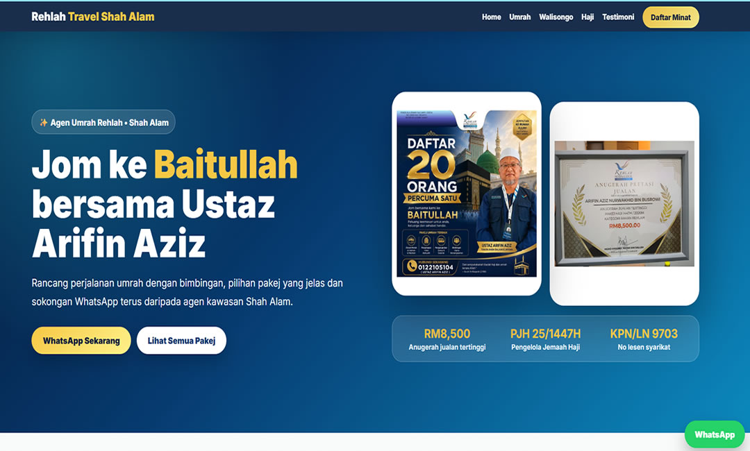 Arifin Aziz Website