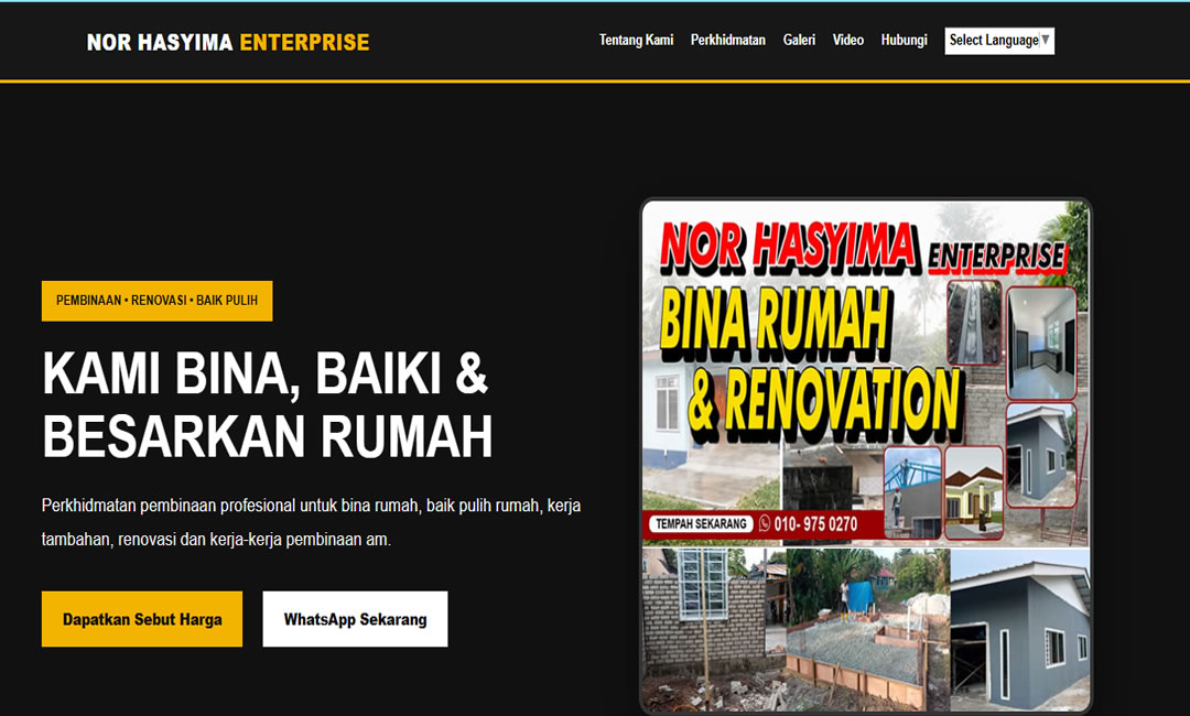 Nor Hasyima Website