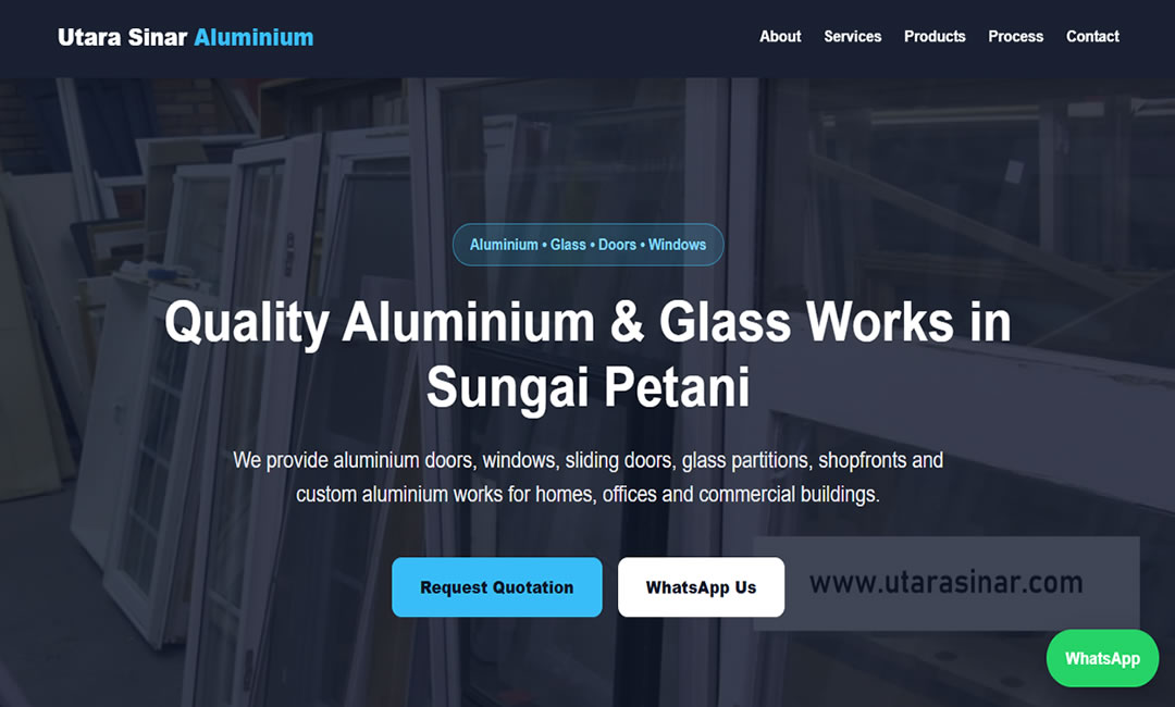 Utara Sinar Website